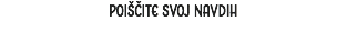 POIŠČITE SVOJ NAVDIH